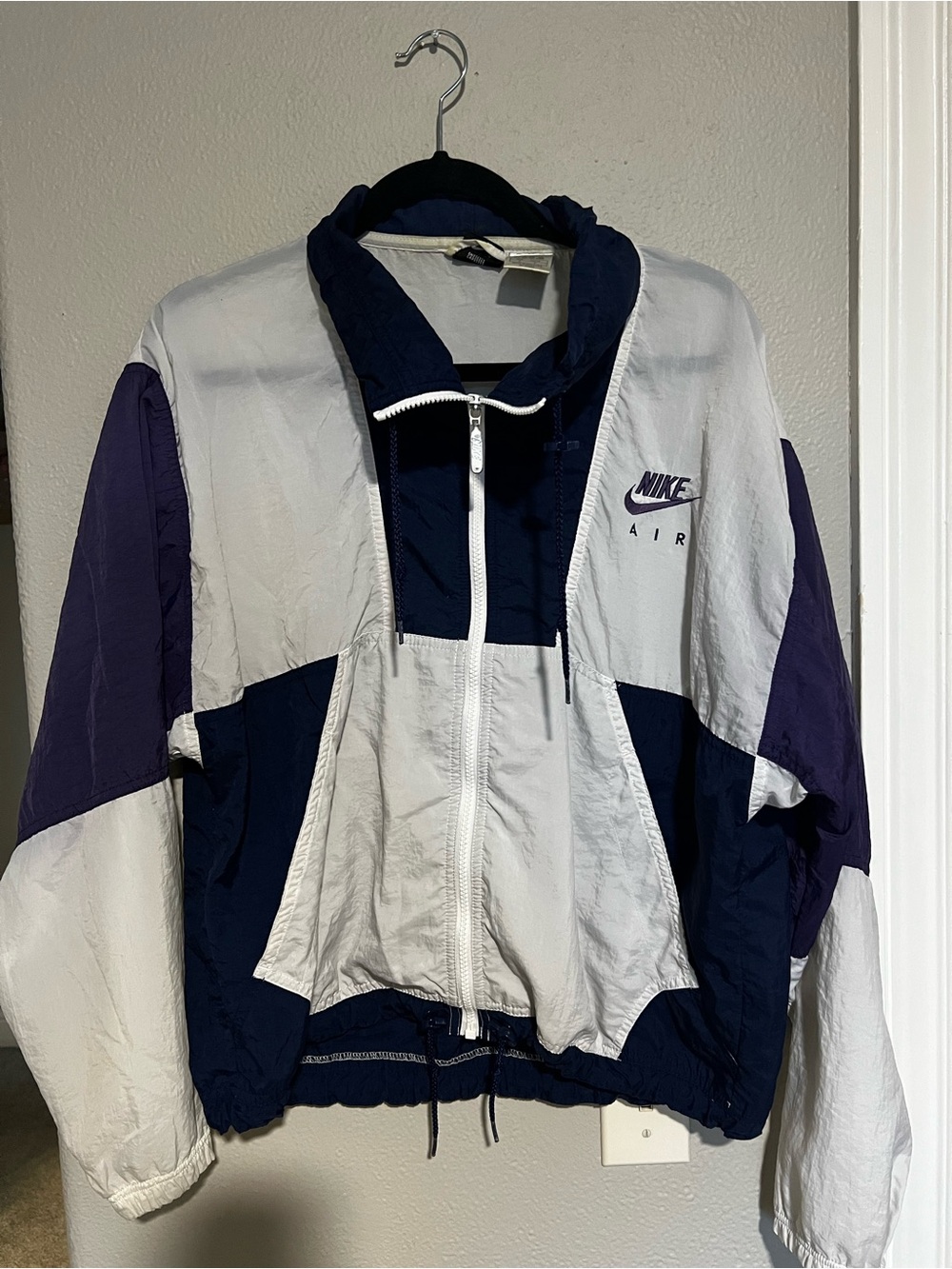 Vintage Nike x Champs Block Windbreaker